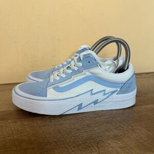 Vans Old Skool Bolt women’s size 7 Baby Blue Skate shoes sneakers